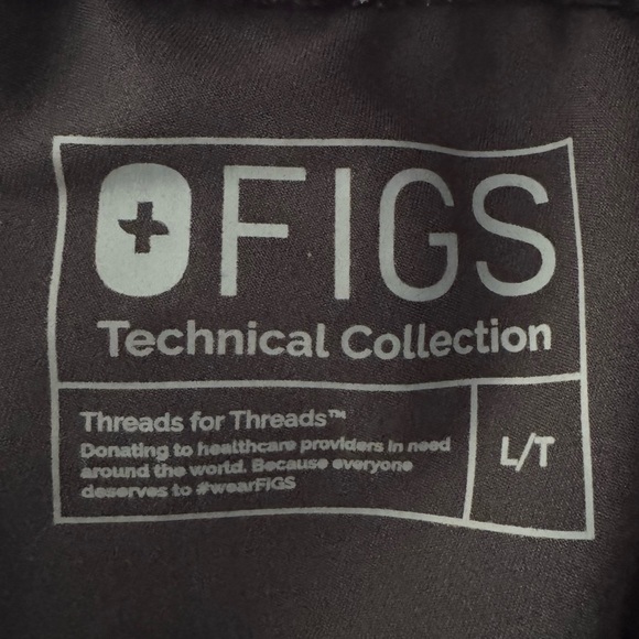 Figs Zamora Casual Scrub Trousers Size Large Tall - Picture 7 of 8